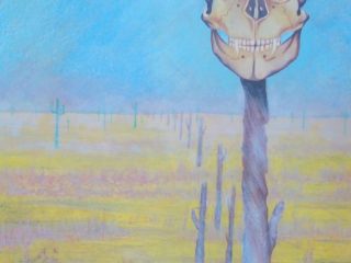 La Calavera del Diablo
Mexican Folk Art
Alberto Thirion artist post Diego Rivera.