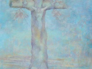 Cristo de Tejamen oil of Thirion