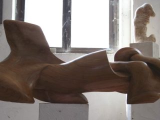 "uomo disteso" fontanelli legno d'olmo 1994