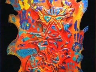 IL PRINCIPIO (ACRILICO SU LEGNO)