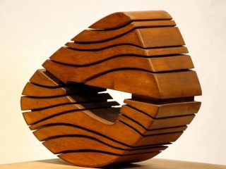 "Tempo" Scultura lignea (assemblaggio)