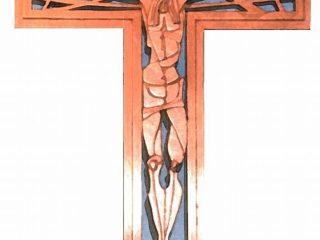 Crocifisso ligneo (assemblaggio)