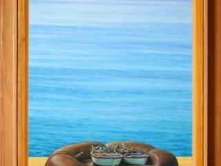 La Dea bianca - olio su tela (50x70) - 2003