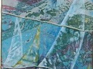 "LE VELE" OLIO SU TELA cm. 30x80