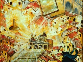 LA MADONNA DI BONARIA   Cagliari

Olio su Tela   cm. 60x80