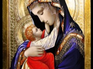 The Virgin Mary by Ilian Rachov

30/20cm
tempera on wood,
Turin,Italy
2009