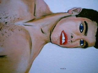 olio su tela del 2004 boy 1
