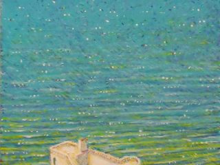 Di giorno   Olio su tela cm.35x45
Dei quattro la sintesi
