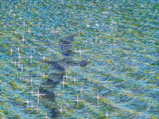 Volo  Olio su tela 65x75
