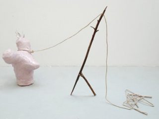 Unite.Reborn/ Wood Harmony
2008
Carved wood, feathers, resin, plaster, rope
see website for sizes