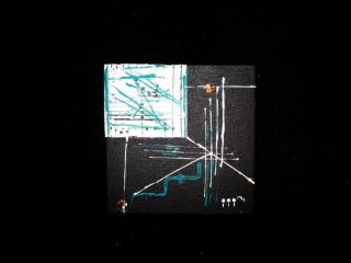   "M13 message" 
    cm20x20 
acrilico su tela
