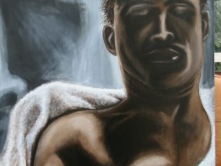 olio su tela 150 x 90