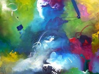 Something incredible. Acrilic on canvas 140×60x3 Cm. Available