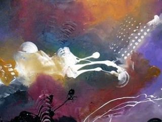 Could possession. Acrilic on canvas 40×100x3 Cm. Available