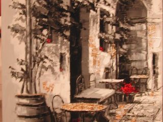 VICOLO DI ORTA SAN GIULIO - OLIO SU TELA