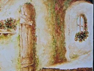 I vicoli.
Olio su tela (40x50)