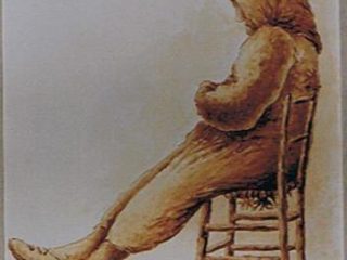 Il meritato riposo.
Olio su tela (50x70)