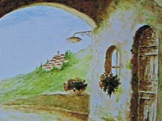 La casa di campagna.
Olio su tela (40x50)