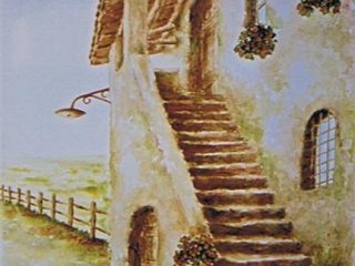 La casa di campagna.
Olio su tela (50x70)