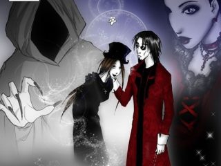 La coperina del numero 5 del mio fumetto "Vampire Free Style"