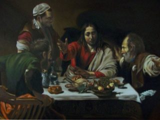 Copia di Caravaggio
olio su tela 100x70 cm