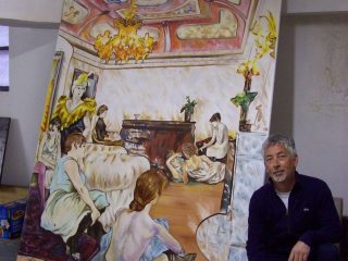 Insieme di Toulouse Lautrec
170x250 cm
olio su tela