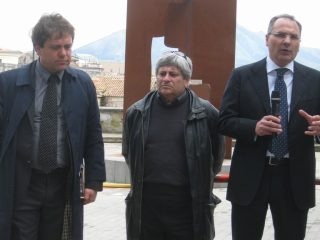 Lorenzo Canova, Mafonso, Carmine Antropoli, sindaco di Capua.