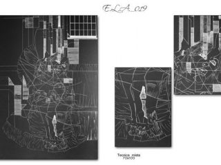 Claudio Fazzini: E.L.A._019 (Anatomia dell'Assenza)
