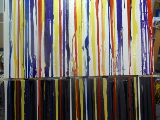 TERRA III
Olio, acrilico, sabbia, catrame, gesso
100x150 50x150