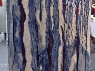 TERRA I
Olio, sabbia, cemento, gesso
80x60