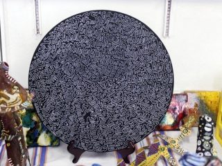 30x30 rotondo su cartone tela