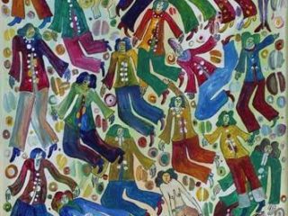 acrilico su tela 30x60