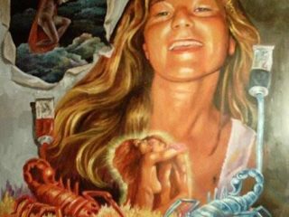 ritratto personalizzato-La donna scorpione