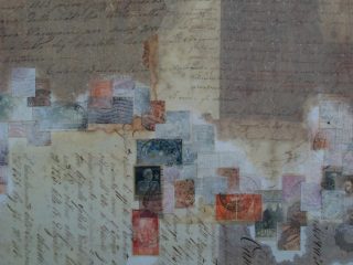 2010. marco.solo. Documenti e francobolli su legno riciclato.
