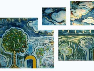 Stagioni Tecnica mista su tela/legno cm. 170x110