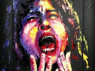 "NANNARELLA"
Tecnica mista, cm. 48x65, anno 2007