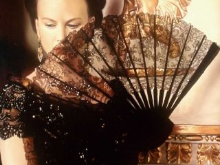 "Nicole Kidman"
Ritratto a olio su tela cm. 50x70; dal film "Ritratto di signora".