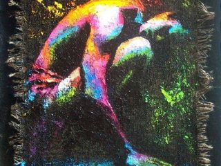 "MELANCONIA"
Olio a spatola su tela juta, cm. 50x70, anno 2005