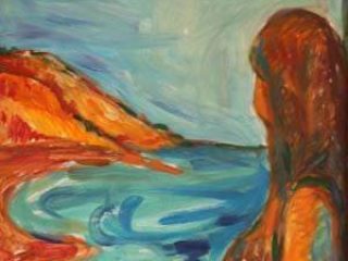 Lettera d'amore
50x70 olio su cartoncino