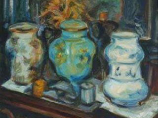 Lo Studio di papà
40x50 olio su tela