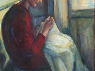 La madre
50x70 olio su tela