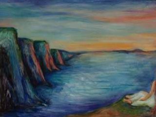 "Le scogliere del Donegal"
Olio su tela - 80x120