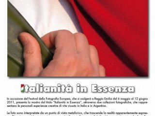 Italianità in Essenza, la mia mostra a Reggio Emilia dal 7 al 15 maggio 2011