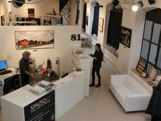 interno dell'Atelier Spazio81, Milano
