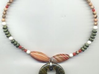 Necklace 'Amazonas'
Jewels designed by me