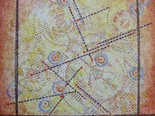 Sunset light 2008, t.m. su tela cm 50x50