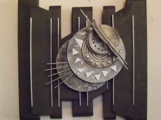 Effetto silver city 2011, cm 43x45x16
