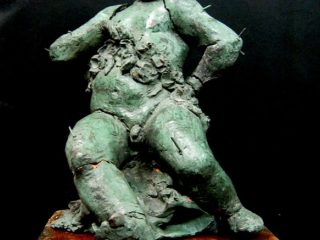 putto rotto con ghirlanda