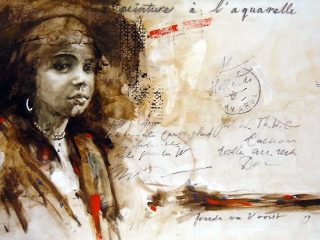 ragazza  150x100cm.