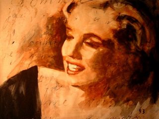 Marilyn   120x100cm.